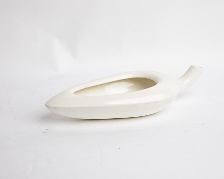 Bed Pan Ceramic Female